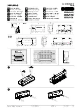 Siemens RRV912 Mounting Instructions preview