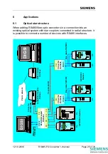 Предварительный просмотр 25 страницы Siemens RS485-FO Operating Instructions Manual