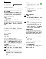 Siemens RUGGEDCOM ANT1995-4MM Operating Instructions preview