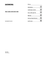 Preview for 1 page of Siemens RUGGEDCOM MX5000 Installation Manual