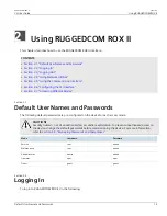 Preview for 65 page of Siemens RUGGEDCOM ROX II User Manual