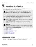 Preview for 11 page of Siemens RUGGEDCOM RX1000 Installation Manual