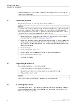 Preview for 15 page of Siemens RUGGEDCOM RX1511 Installation Manual