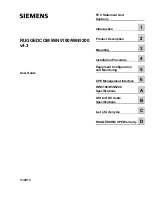 Siemens RUGGEDCOM WiN5100 User Manual preview