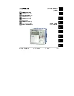 Siemens RVL479 Installation Instructions Manual предпросмотр