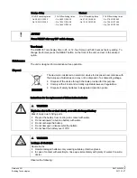 Preview for 5 page of Siemens RWB1007 Manual