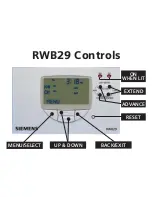 Preview for 2 page of Siemens RWB29 Instructions Manual