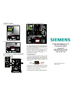 Предварительный просмотр 2 страницы Siemens S-60 Quick Start Manual