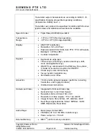 Preview for 6 page of Siemens S X 1 Service Manual