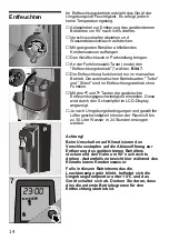 Preview for 14 page of Siemens S1 RKM 10014 Instructions For Use Manual