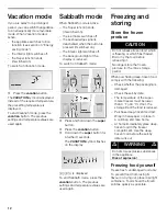 Preview for 12 page of Siemens S18ID Series Operating And Care Instructions