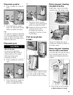 Preview for 15 page of Siemens S18ID Series Operating And Care Instructions