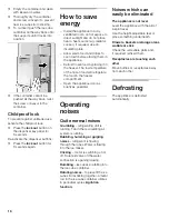 Preview for 16 page of Siemens S18ID Series Operating And Care Instructions