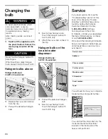 Preview for 24 page of Siemens S18ID Series Operating And Care Instructions