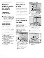 Preview for 56 page of Siemens S18ID Series Operating And Care Instructions