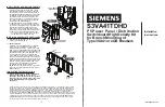 Siemens S3VA41TDHD Installation Instructions предпросмотр