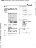 Предварительный просмотр 64 страницы Siemens S65 User Manual