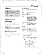 Preview for 73 page of Siemens S66 User Manual