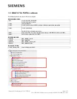 Preview for 6 page of Siemens S7-1200 PLC Demo Software User Notes