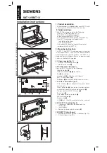 Preview for 1 page of Siemens SAT 12 Installation Instructions