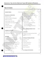 Preview for 3 page of Siemens SB25TLI Information And Instruction Manual