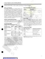 Preview for 5 page of Siemens SB25TLI Information And Instruction Manual