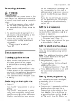 Preview for 35 page of Siemens SBD8TC800E User Manual