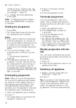 Preview for 36 page of Siemens SBD8TC800E User Manual