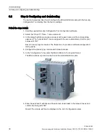 Предварительный просмотр 40 страницы Siemens SCALANCE S623 Commissioning And Hardware Installation Manual