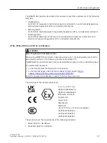 Предварительный просмотр 43 страницы Siemens SCALANCE TAP104 Operating Instructions Manual