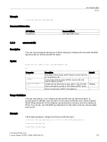 Preview for 33 page of Siemens SCALANCE W1750D CLI Function Manual