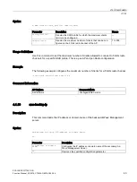 Preview for 43 page of Siemens SCALANCE W1750D CLI Function Manual