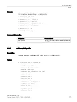 Preview for 65 page of Siemens SCALANCE W1750D CLI Function Manual