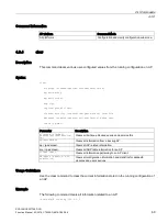 Preview for 69 page of Siemens SCALANCE W1750D CLI Function Manual