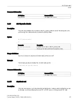 Preview for 91 page of Siemens SCALANCE W1750D CLI Function Manual