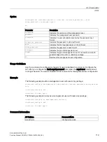 Preview for 119 page of Siemens SCALANCE W1750D CLI Function Manual