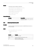 Preview for 123 page of Siemens SCALANCE W1750D CLI Function Manual