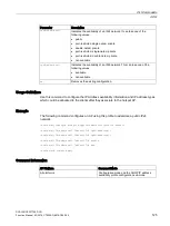 Preview for 125 page of Siemens SCALANCE W1750D CLI Function Manual