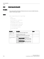 Preview for 126 page of Siemens SCALANCE W1750D CLI Function Manual