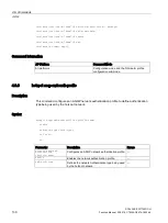 Preview for 130 page of Siemens SCALANCE W1750D CLI Function Manual