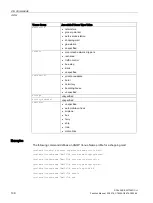 Preview for 136 page of Siemens SCALANCE W1750D CLI Function Manual