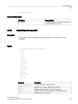 Preview for 137 page of Siemens SCALANCE W1750D CLI Function Manual