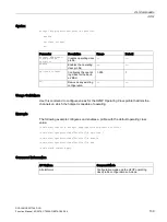 Preview for 139 page of Siemens SCALANCE W1750D CLI Function Manual