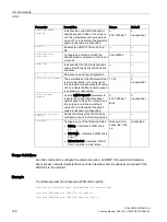 Preview for 146 page of Siemens SCALANCE W1750D CLI Function Manual