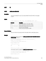 Preview for 221 page of Siemens SCALANCE W1750D CLI Function Manual