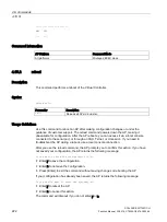 Preview for 222 page of Siemens SCALANCE W1750D CLI Function Manual