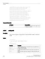 Preview for 236 page of Siemens SCALANCE W1750D CLI Function Manual