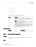 Preview for 311 page of Siemens SCALANCE W1750D CLI Function Manual