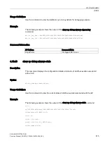 Preview for 315 page of Siemens SCALANCE W1750D CLI Function Manual