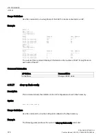 Preview for 370 page of Siemens SCALANCE W1750D CLI Function Manual